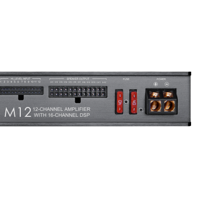 Усилитель 12-ти канальный с DSP процессором MUSWAY M12 Усилитель 12-ти канальный с DSP процессором MUSWAY M12