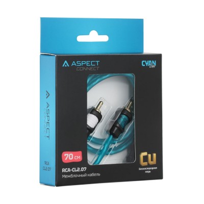 Кабель межблочный ASPECT RCA-CL2.07 Кабель межблочный ASPECT RCA-CL2.07