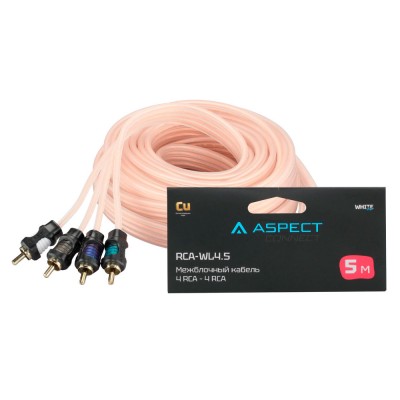 Кабель межблочный ASPECT RCA-WL4.5 Кабель межблочный ASPECT RCA-WL4.5