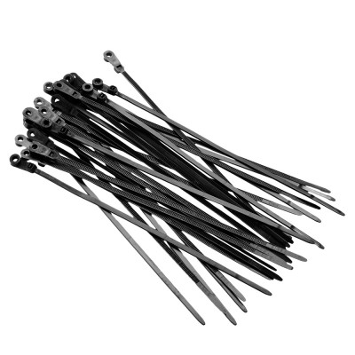 Cтяжка (хомут) для кабеля с крепежным кольцом под саморез DL Audio Gryphon Lite Cable Tie 200MM Cтяжка (хомут) для кабеля с крепежным кольцом под саморез DL Audio Gryphon Lite Cable Tie 200MM