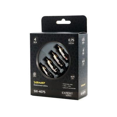 Кабель межблочный SWAT SIX-4075 Кабель межблочный SWAT SIX-4075