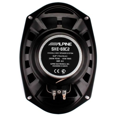 Двухполосные коаксиальные динамики Alpine SXE-69C2 Двухполосные коаксиальные динамики Alpine SXE-69C2