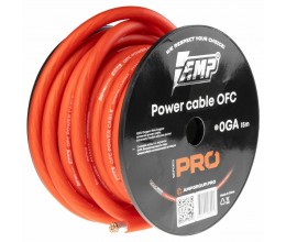 AMP PRO 0Ga OFC Red