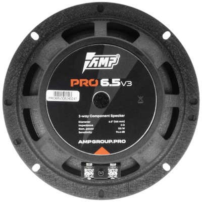 Двухкомпонентная акустика AMP PRO 6.5 ver.3 Двухкомпонентная акустика AMP PRO 6.5 ver.3