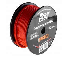 AMP PRO 8Ga OFC Red