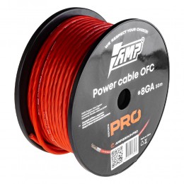 AMP PRO 8Ga OFC Red
