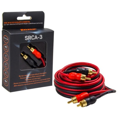 Кабель межблочный AMP SRCA-3 Кабель межблочный AMP SRCA-3