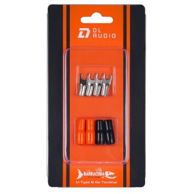 Наконечник-вилка DL Audio Barracuda U-Type 8 Ga Terminal Наконечник-вилка DL Audio Barracuda U-Type 8 Ga Terminal