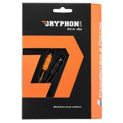 Кабель межблочный DL Audio Gryphon Lite RCA 4M Кабель межблочный DL Audio Gryphon Lite RCA 4M