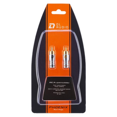 Коннекторы RCA DL Audio Phoenix RCA Plugs