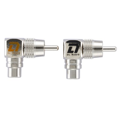 Угловые коннекторы RCA DL Audio Phoenix Short Angle RCA