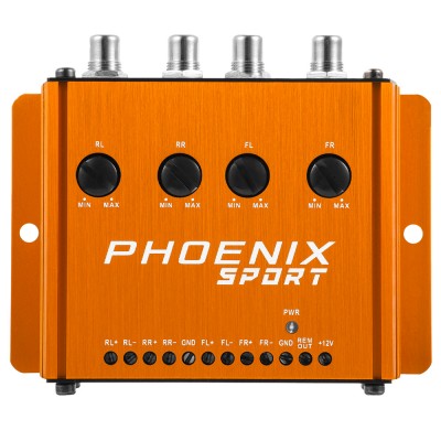 Преобразователь уровня сигнала DL Audio Phoenix Sport High Level to RCA Converter 4 канала Преобразователь уровня сигнала DL Audio Phoenix Sport High Level to RCA Converter 4 канала