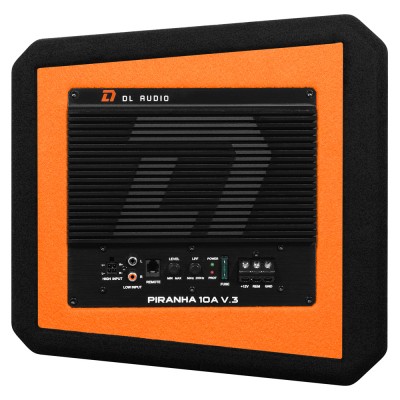 Сабвуфер активный DL Audio Piranha 10A v.3 Black Сабвуфер активный DL Audio Piranha 10A v.3 Black