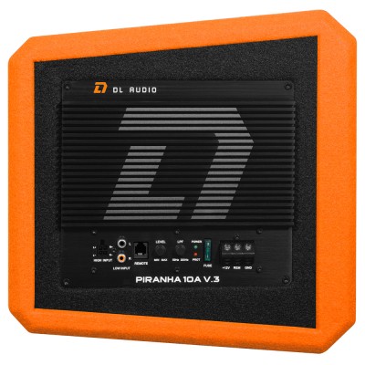 Сабвуфер активный DL Audio Piranha 10A v.3 Orange Сабвуфер активный DL Audio Piranha 10A v.3 Orange