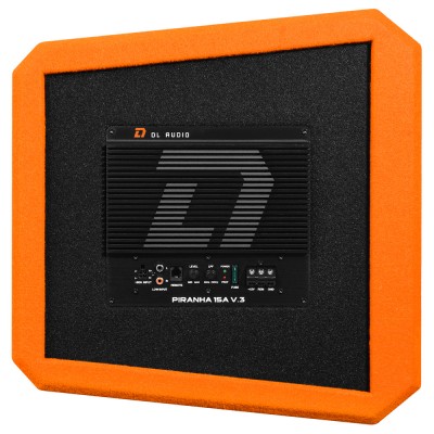 Сабвуфер активный DL Audio Piranha 15A v.3 Orange Сабвуфер активный DL Audio Piranha 15A v.3 Orange