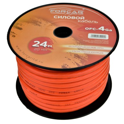 Силовой кабель 4Ga Forcar OFC-4