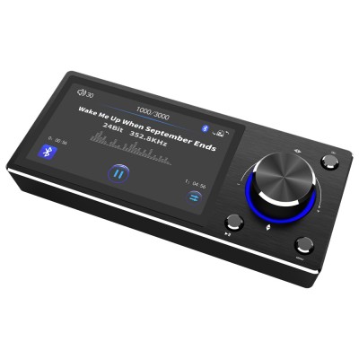Проводной пульт с IPS экраном для устройств GoldHorn с Hi-Res плеером GOLDHORN Panel Controller with Display for Player