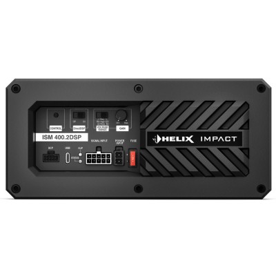 Встраиваемый 2-ух канальный усилитель Helix Impact ISM 400.2DSP Встраиваемый 2-ух канальный усилитель Helix Impact ISM 400.2DSP