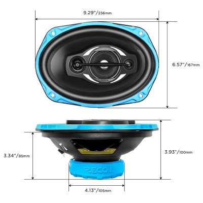 Коаксиальные динамики Recoil RCX694 Коаксиальные динамики Recoil RCX694