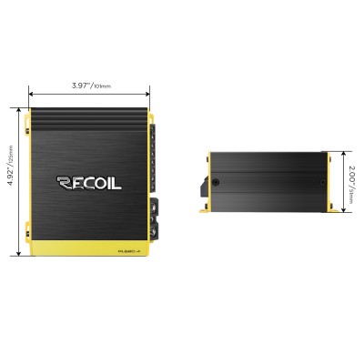 Усилитель 4-ёх канальный Recoil RL680.4 Усилитель 4-ёх канальный Recoil RL680.4